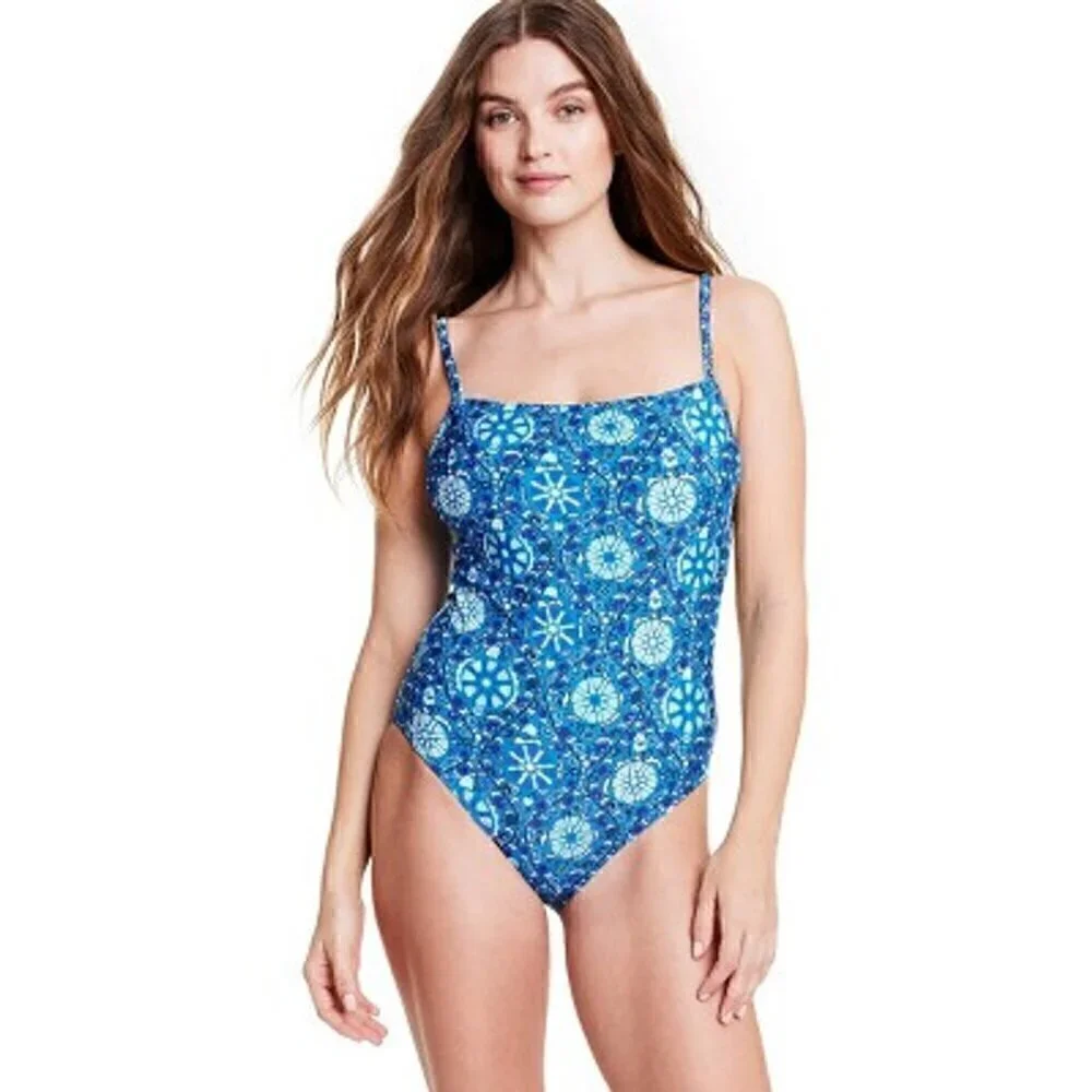 Rhode X Target One Piece Swimsuit BLUE XXS NWOT